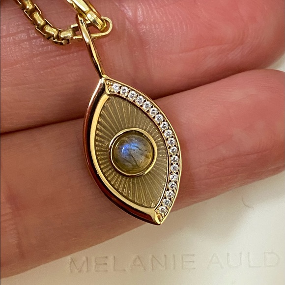 Melanie Auld Jewelry - Melanie Auld Evil Eye Pendant and Chain